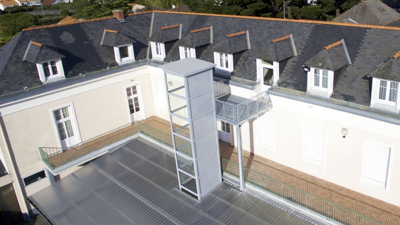 Ascenseur privatif panoramique